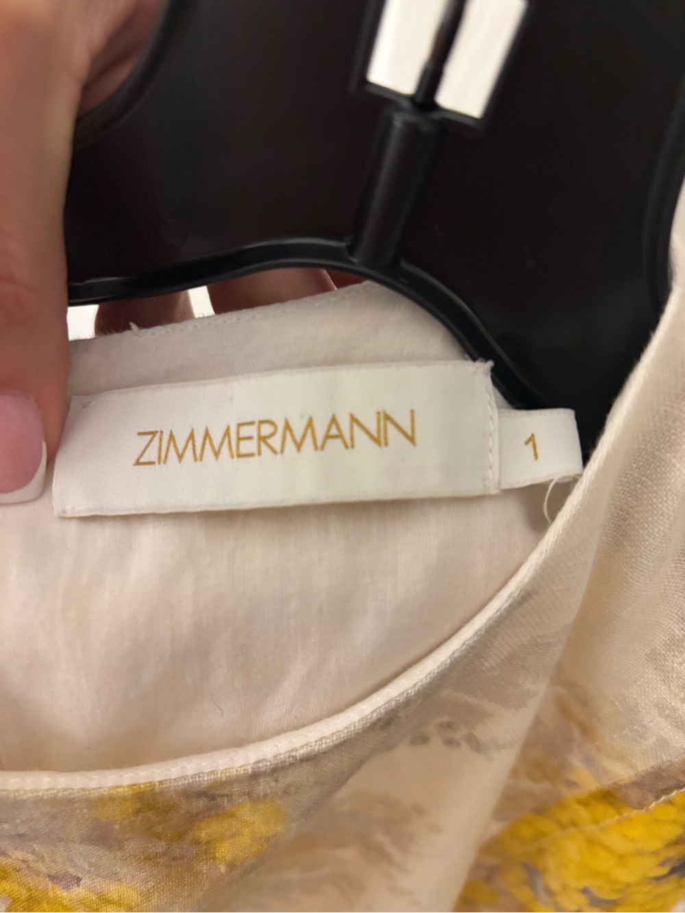 ✨ Zimmermann Wild Botanica Flounce Dress — Wattle Print ✨ - Picture 5 of 5